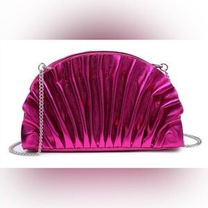 Viral Urban Expressions Shiny Pink Clutch